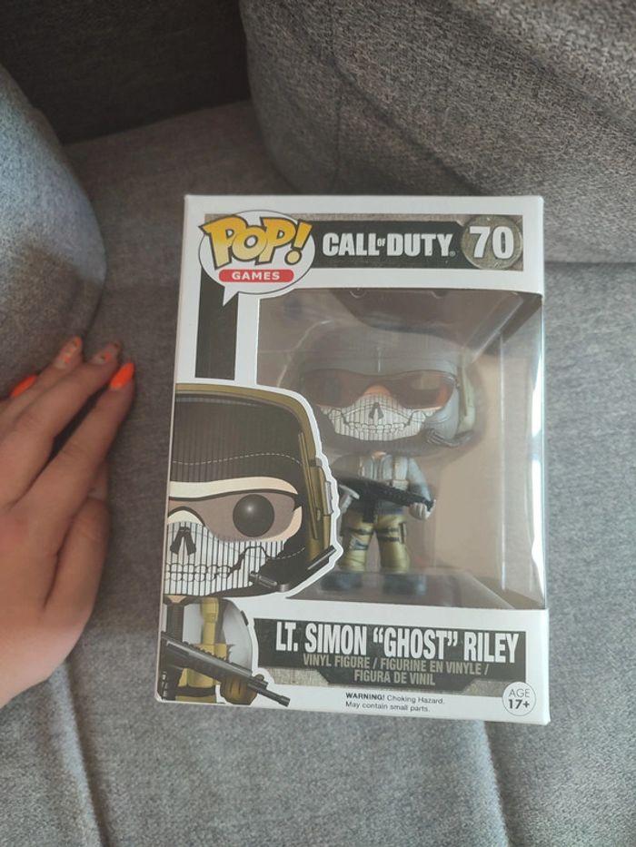 Funko pop 70 call of duty LT Simon Ghost Riley - photo numéro 1