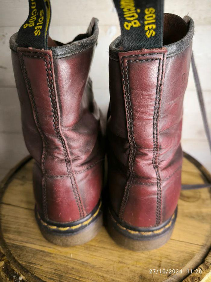 Doc Martens bordeaux pointure 40 - photo numéro 7