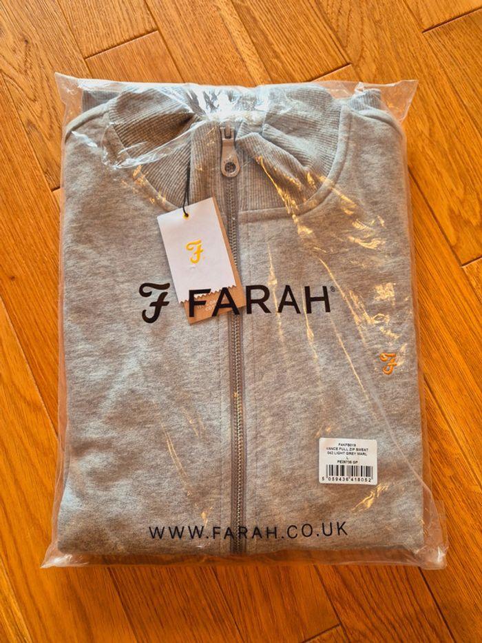 Veste Jogging "Farah"  Homme Grise Taille L neuf sous blister. - photo numéro 3