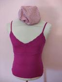 Top Hennes Fuschia Taille M lila