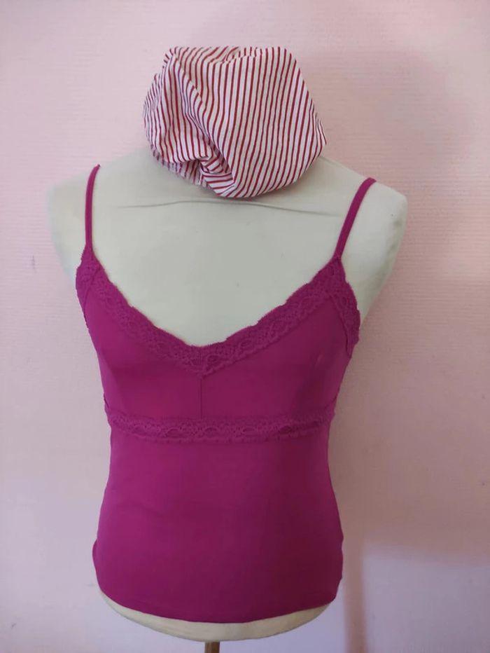 Top Hennes Fuschia Taille M lila - photo numéro 1