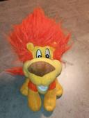 Peluche Pays-Bas lion à crinière orange Ungatoys