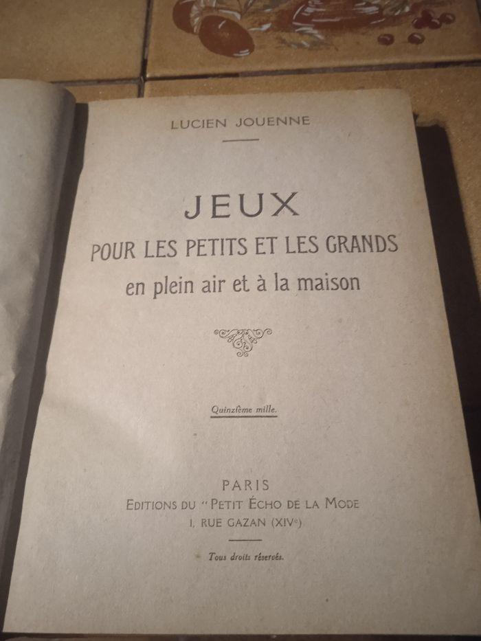 Jeux pour les petits et les grands en plein air et a la maison - photo numéro 3