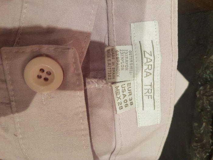 Pantacourt parme Zara taille 38 petit prix! - photo numéro 4