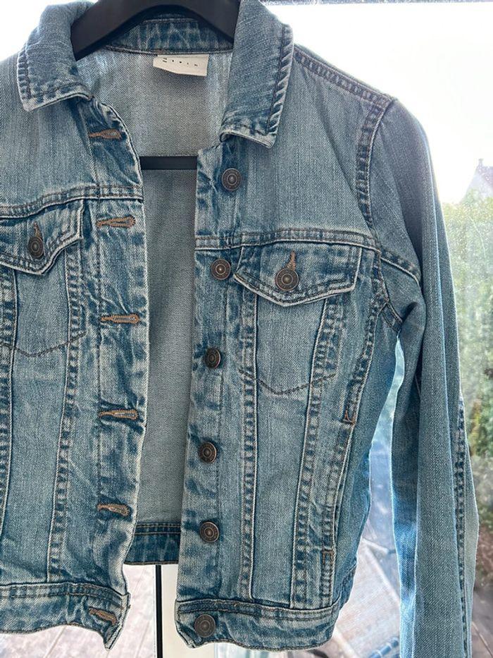 Veste en jean courte Vero Moda taille XS - photo numéro 3