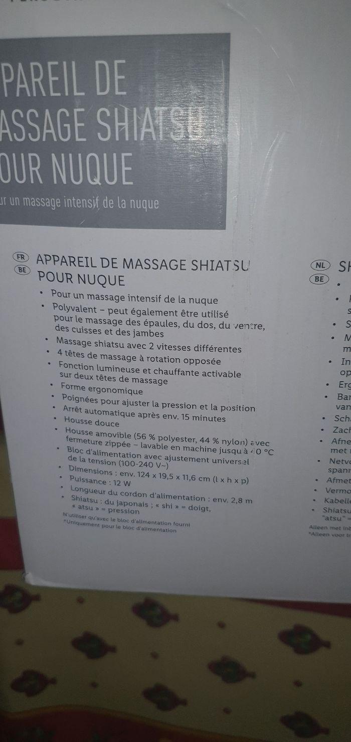 Appareil de massage Shiatsu - photo numéro 6