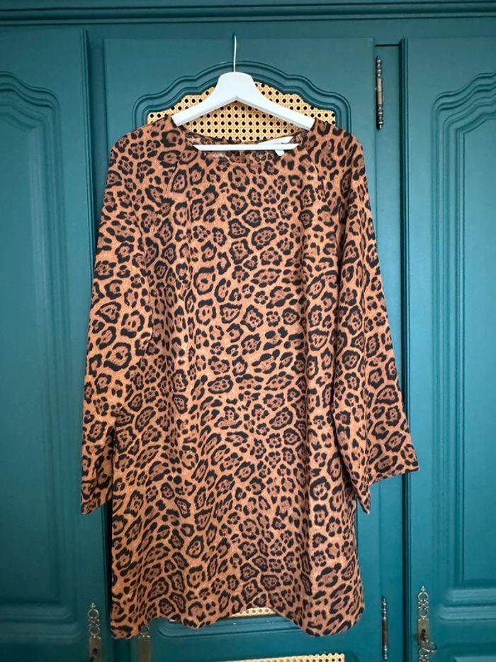 Robe fluide léopard H&M M - photo numéro 1