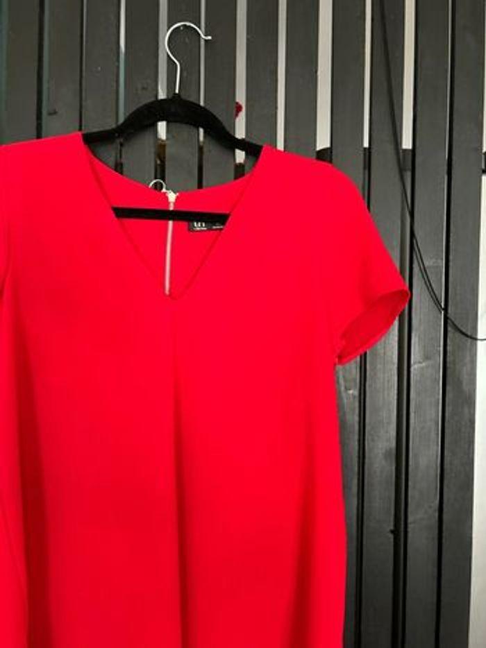 Zara robe rouge ample taille XS ou S - photo numéro 2