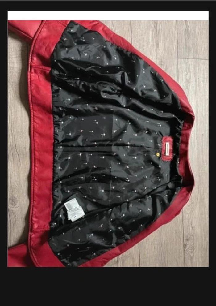 Veste cache cache rouge taille 44 - photo numéro 8