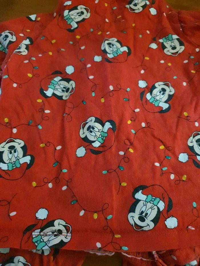 Pyjama Noël deux pièces fille Minnie disney - photo numéro 5