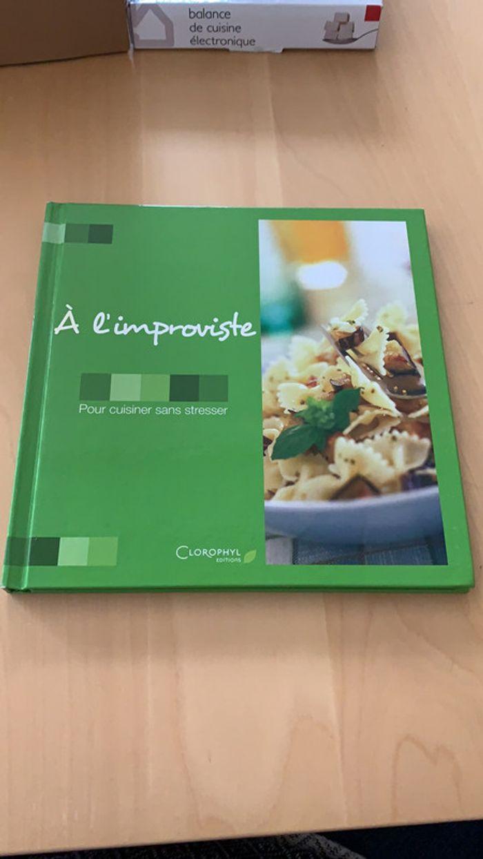 Livre de recettes À l’improviste - photo numéro 1