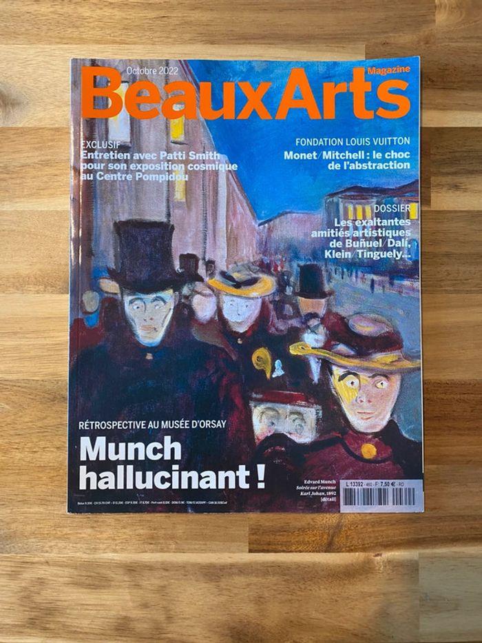 Lot de 2 Beaux Arts Magazine - Juillet/aout 2022 et octobre 2022 - photo numéro 2