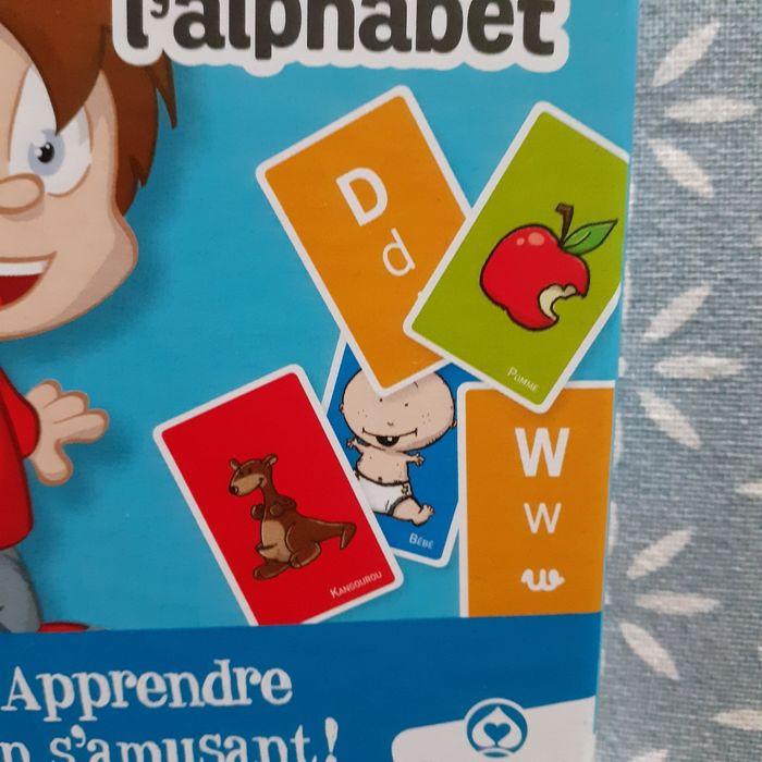 Jeu de cartes pour apprendre l'alphabet*3 ans+ - photo numéro 2