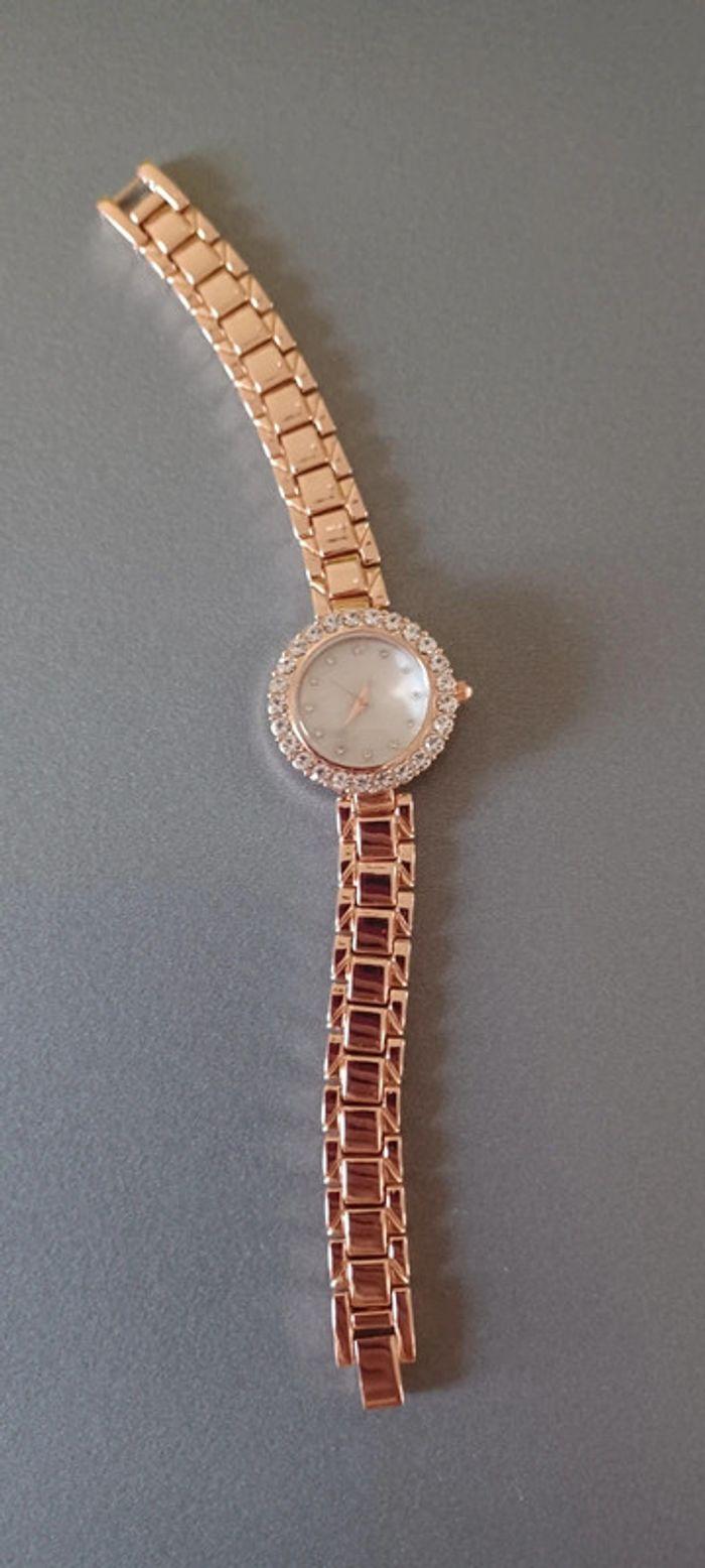 Montre strass avec bracelet - photo numéro 2