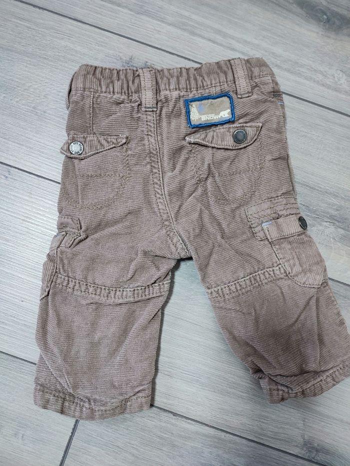 Pantalon marron obaidi 3 mois très bon état - photo numéro 3