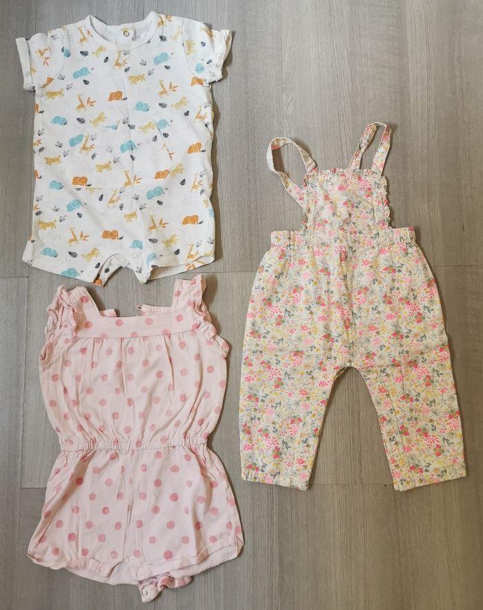 Lot vêtements printemps-été fille 12 mois - photo numéro 5