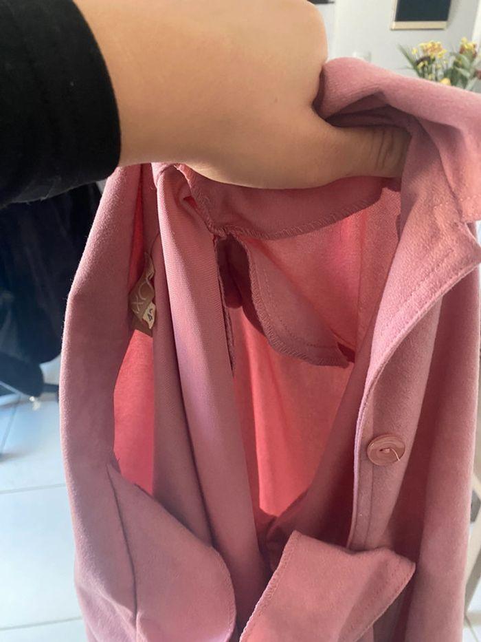 Veste blazer rose - photo numéro 4