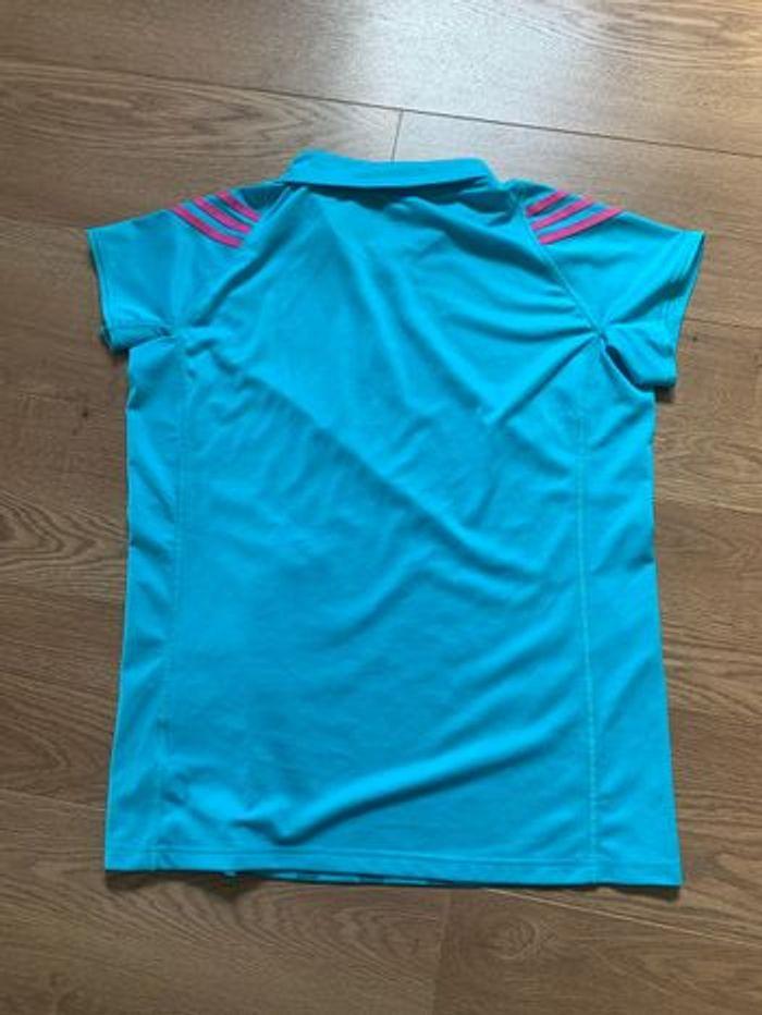 T-shirt Adidas bleu et rose en - photo numéro 2