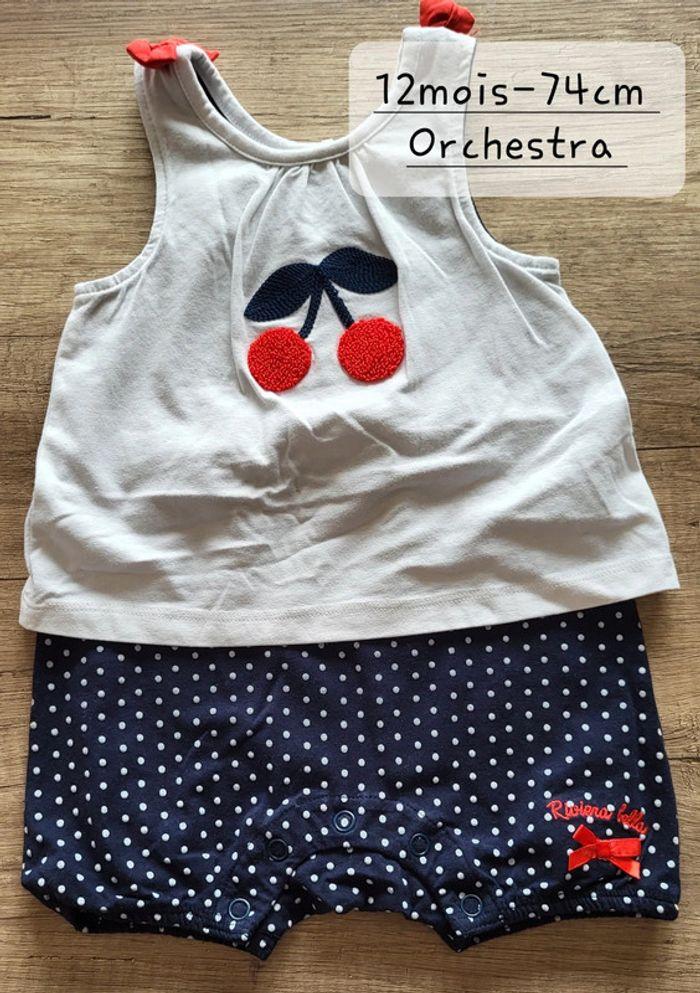 Salopette short