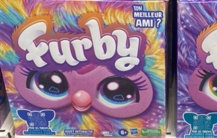 Furby multicolore tie dye