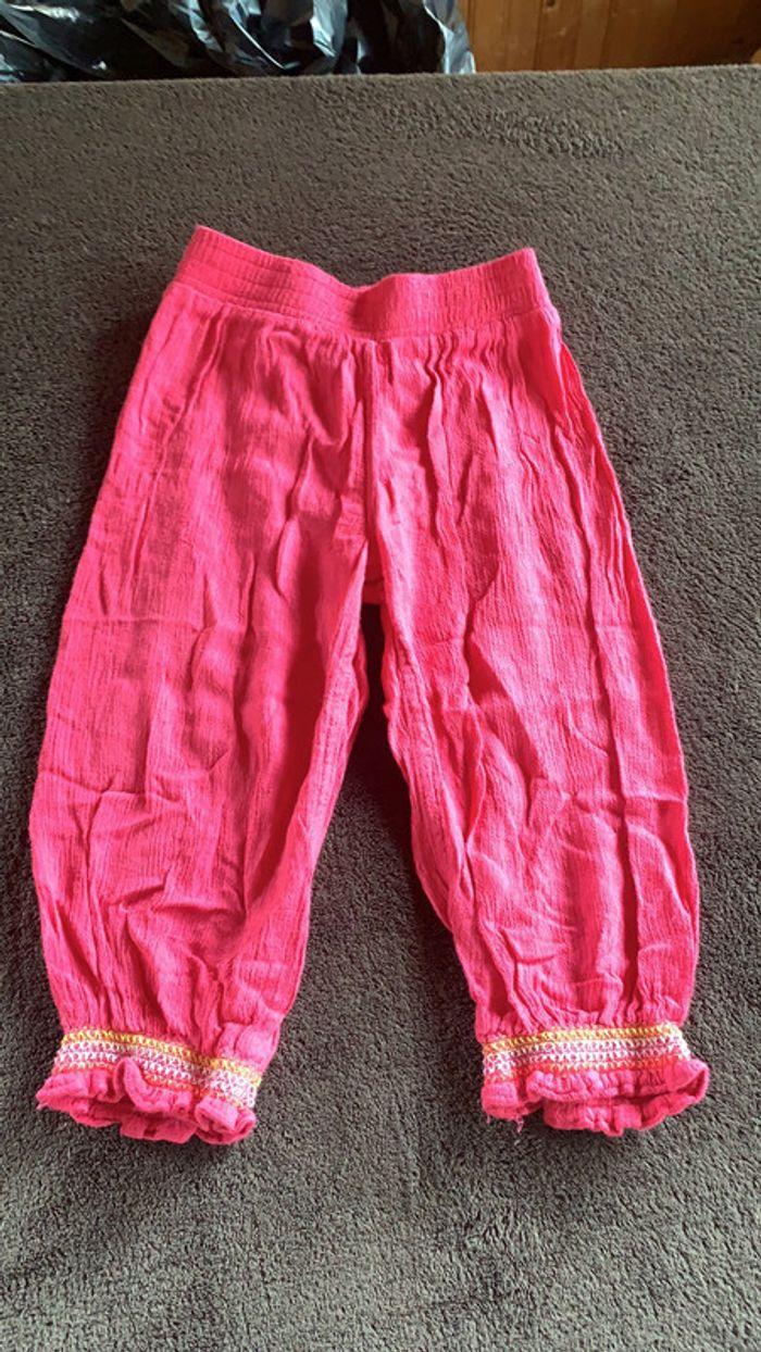 Pantalon léger rose