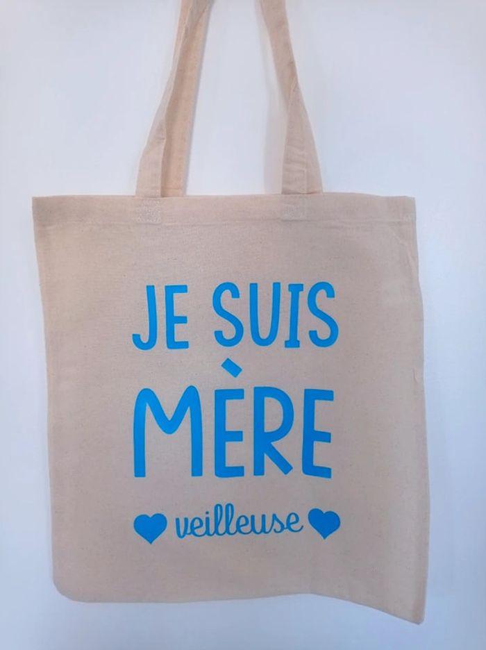 Sac tote bag texte humour - photo numéro 10