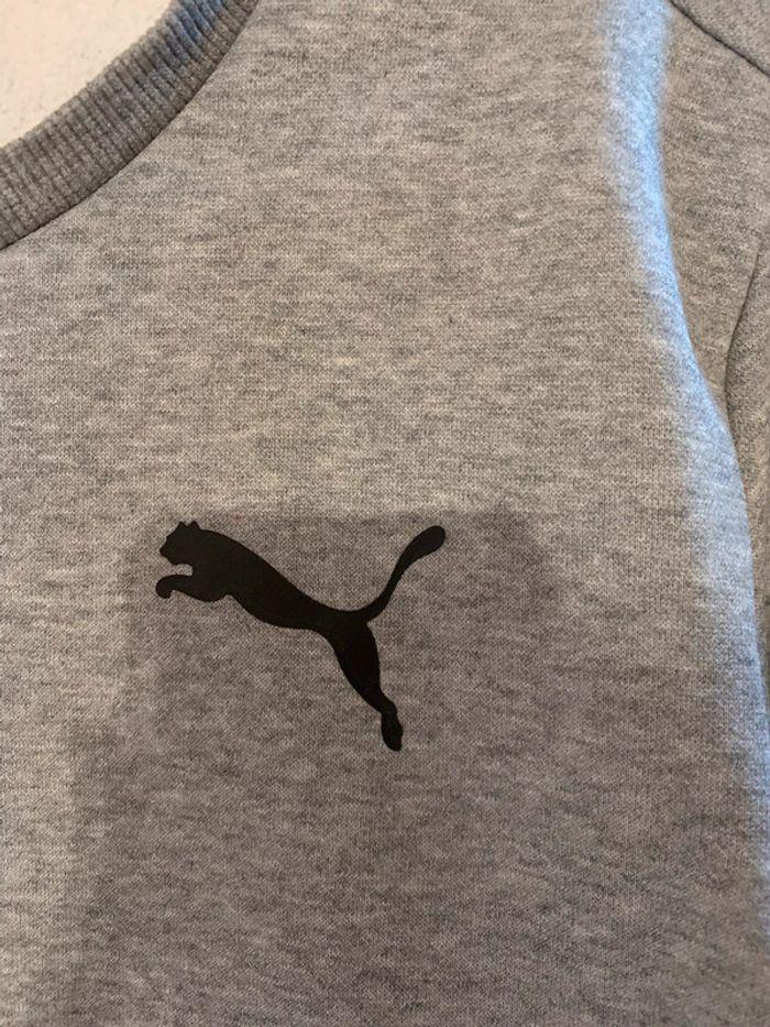 Sweat gris PUMA taille S très bon état - photo numéro 8