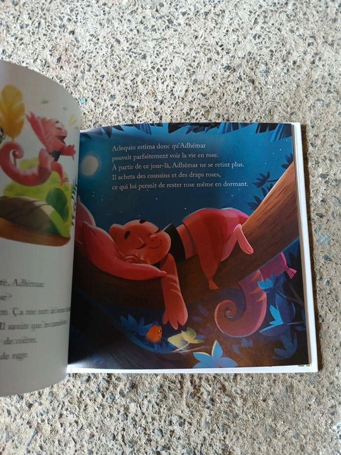 Livre enfants Le caméléon qui n aimait pas le rose - photo numéro 3