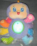 Peluche pieuvre interactive