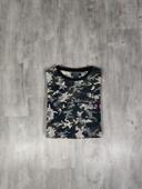 Pull Ralph Lauren Nid D'abeilles Camouflage Logo Brodé Rouge Taille M Homme