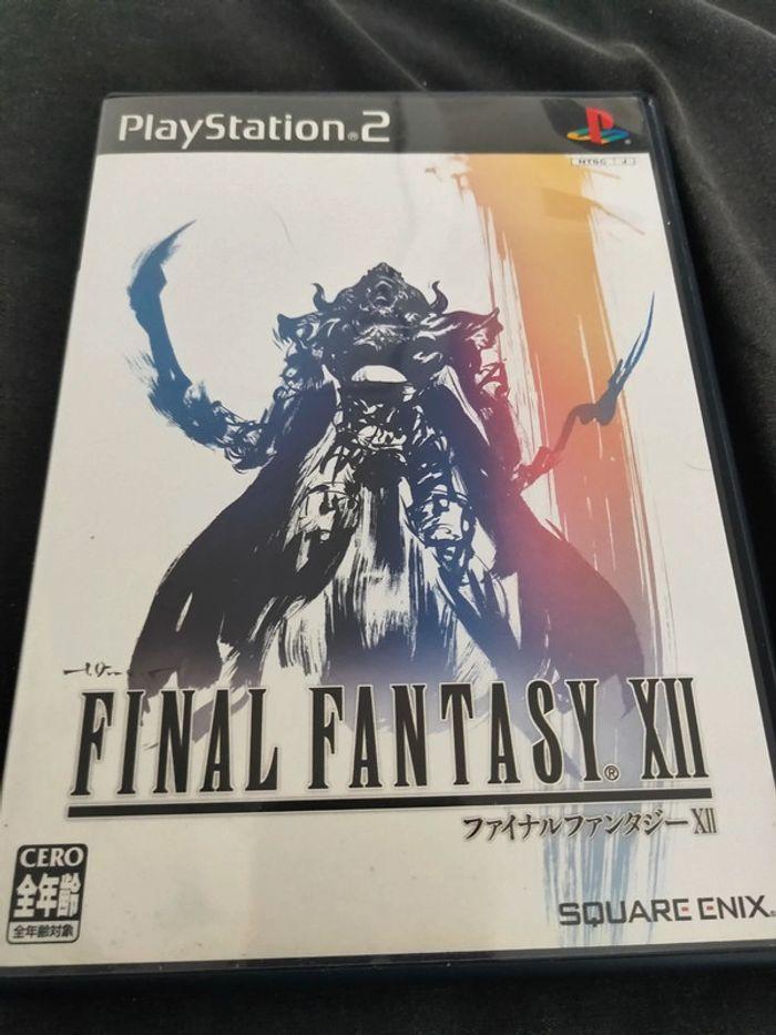 Jeu PlayStation 2 FF XII japonais - photo numéro 1