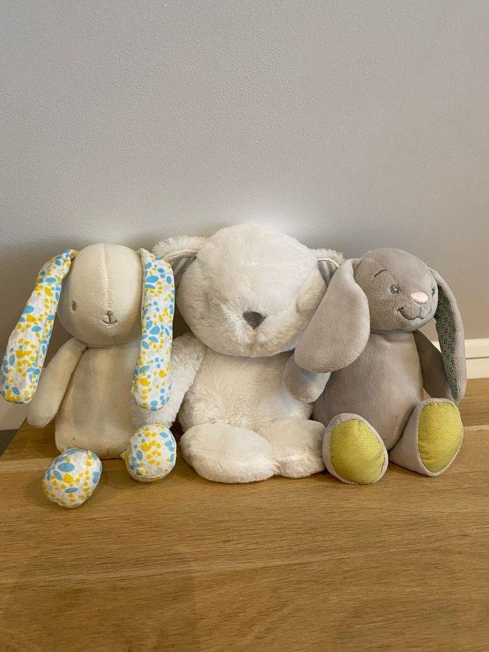 Lot de trois peluches neuves - photo numéro 1