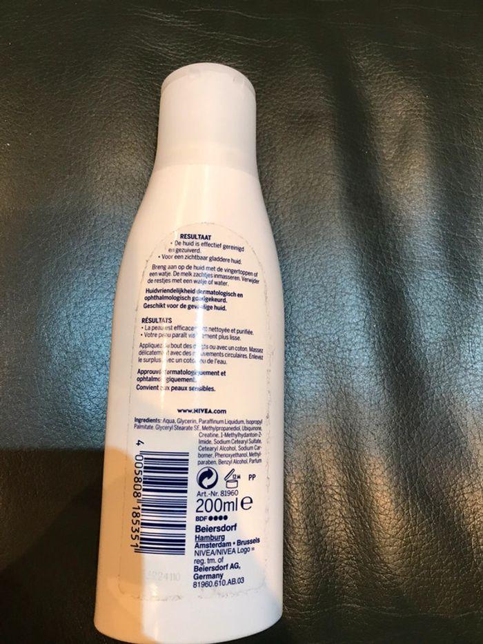 Lait démaquillant Nivea - photo numéro 2