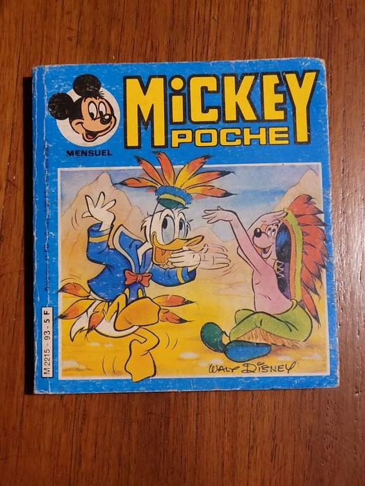 5 Mickey poche - Disney - vintage 1982 - photo numéro 2