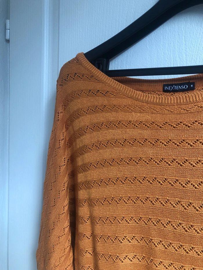 Pull  inextenso taille 1 moutarde orangé - photo numéro 2