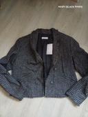 Veste tweed 44 neuve promod