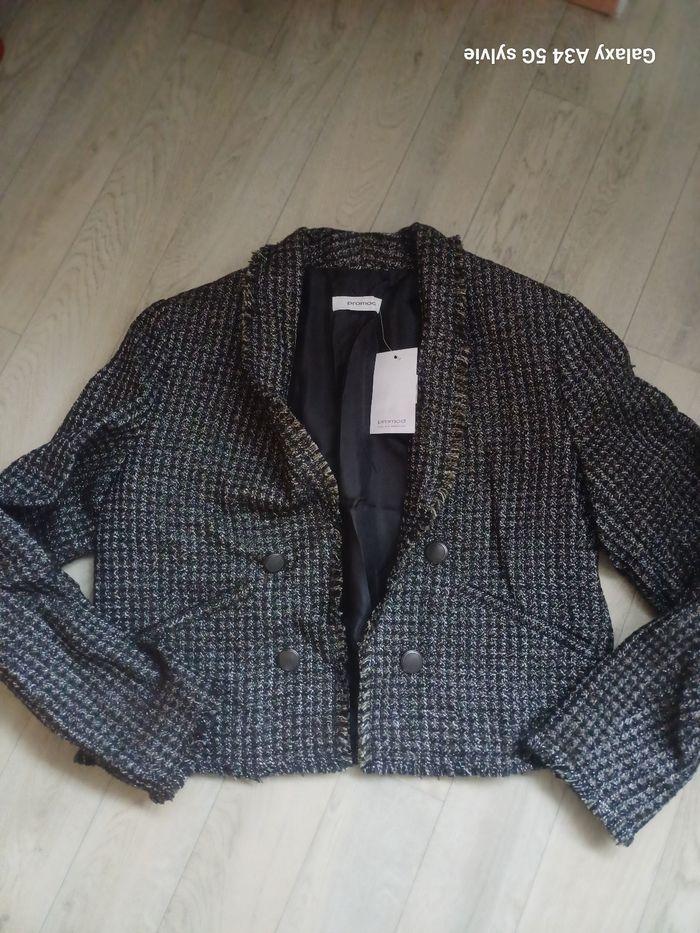 Veste tweed 44 neuve promod - photo numéro 1