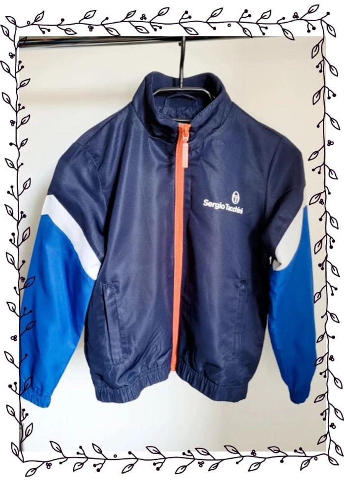 Jolie veste de survêtement Sergio Tacchini 8 ans - photo numéro 1