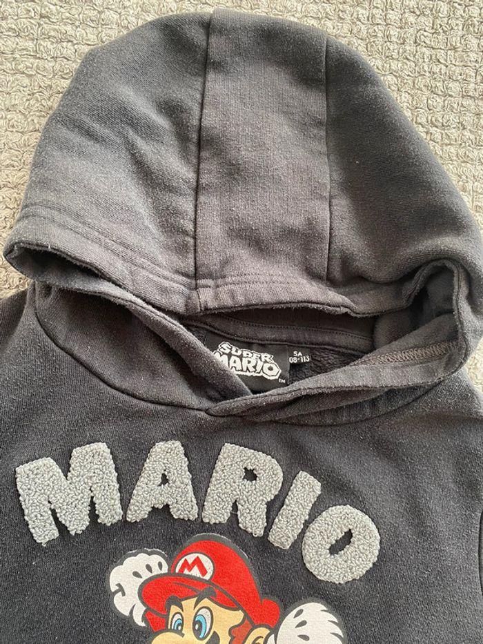 Sweat a capuche mario (5ans) - photo numéro 4