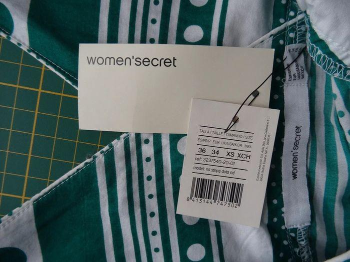 robe été dos nu women'secret vert taille XS - photo numéro 3