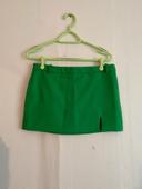 Jupe courte verte Zara taille m 38