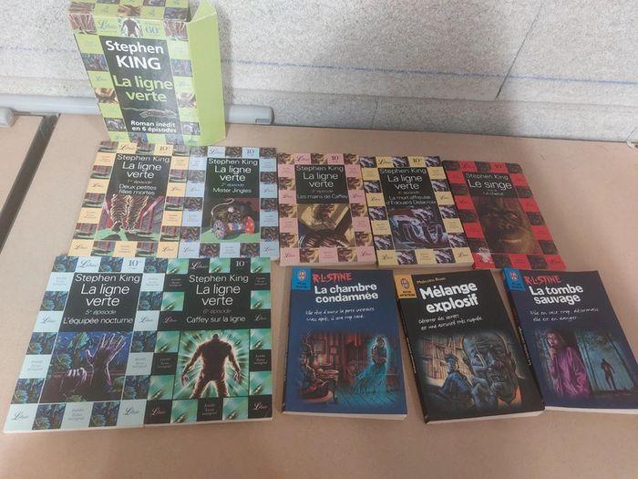 Lot de 10 livres Stephen King etc - photo numéro 1