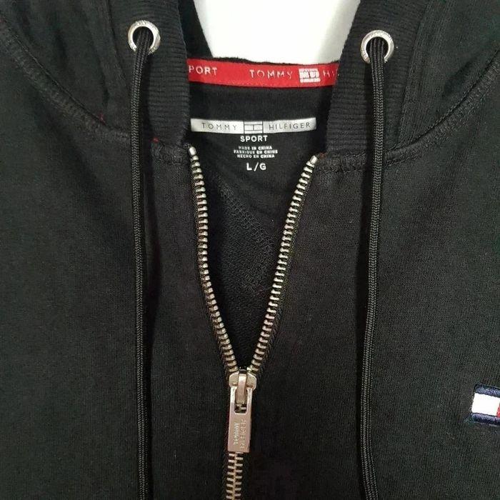 Veste Zip Gilet à capuche Tommy Hilfiger Noir - photo numéro 5