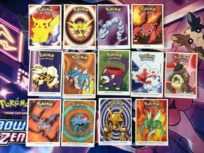 Lot de 13 cartes sticker dunkin boomer Nintendo 2000 - photo numéro 1