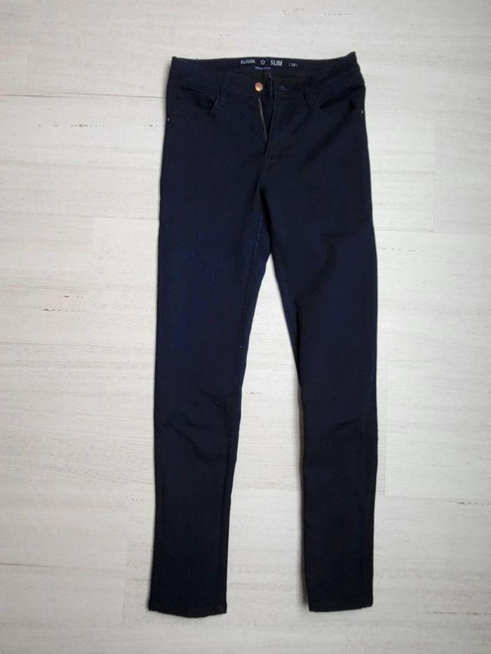 Pantalon bleu marine - Taille 38 - photo numéro 1