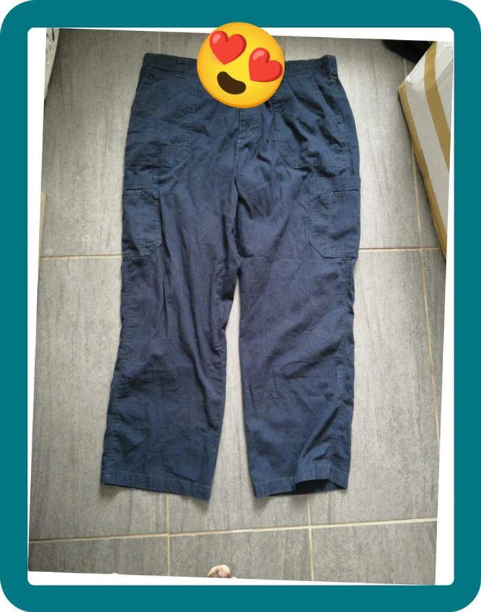 Pantalon carhartt bleu taille 50 - photo numéro 3