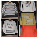 Lot 4 ans 5 t-shirts mini tâches peuvent encore servir