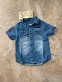 Chemise en jean lee Cooper 3 ans