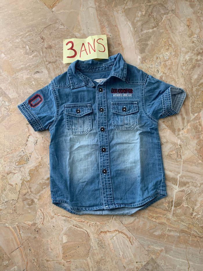 Chemise en jean lee Cooper 3 ans - photo numéro 1