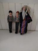 Figurine flexible Harry Potter, Ron Weasley, Dumbledore